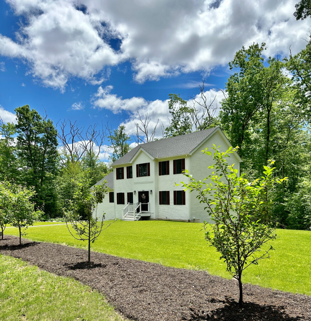 insulated concrete forms custom built colonial sutton ma
